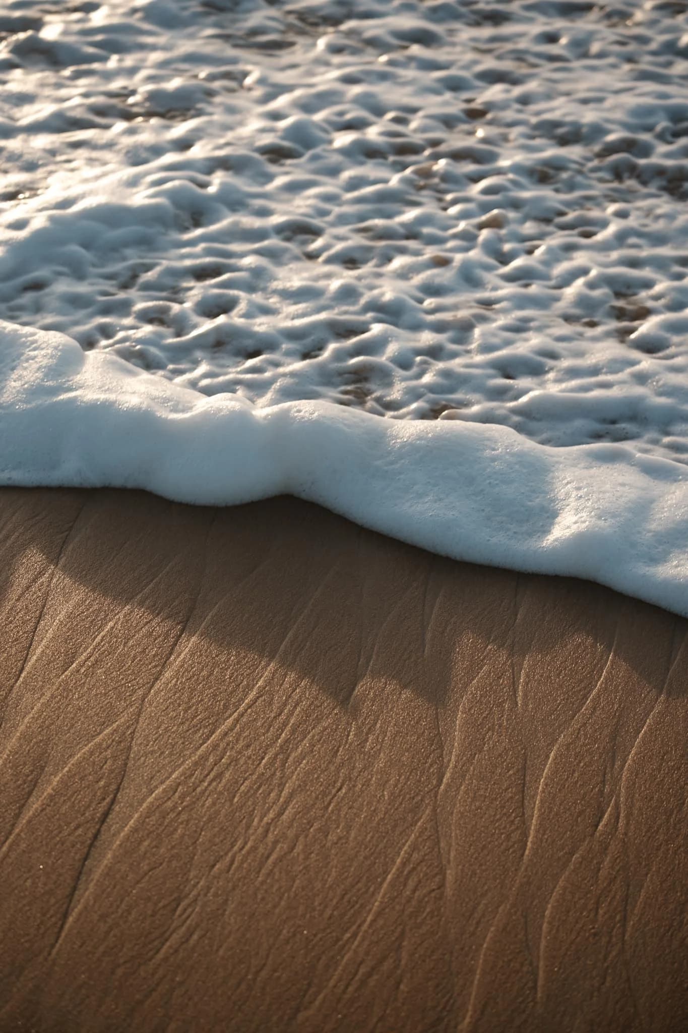 onda na praia — antes da edição