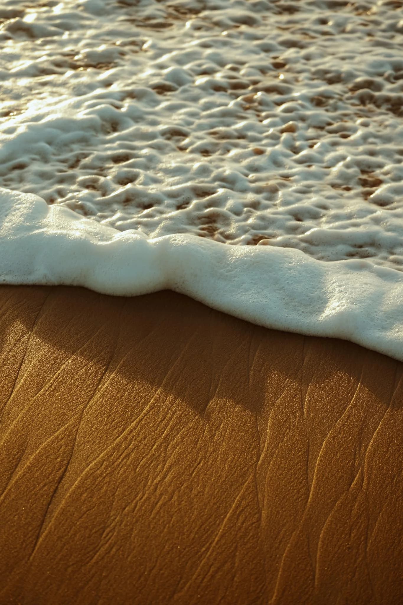 onda na praia — depois da edição